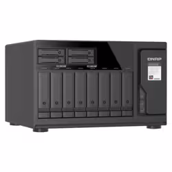 QNAP TVS-H1277AX NAS Tower AMD Ryzen™ 5 16 GB DDR5 QNAP QTS Black - Additional view 3