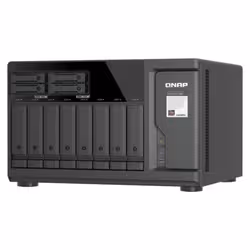 QNAP TVS-H1277AX NAS Tower AMD Ryzen™ 5 16 GB DDR5 QNAP QTS Black - Additional view 4