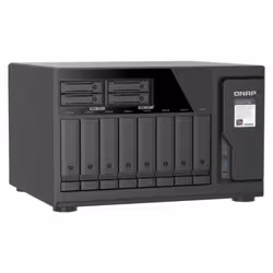 QNAP TVS-H1277AX NAS Tower AMD Ryzen™ 5 16 GB DDR5 QNAP QTS Black - Additional view 5