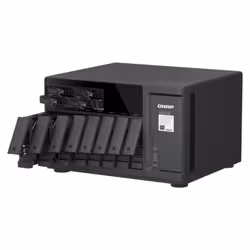 QNAP TVS-H1277AX NAS Tower AMD Ryzen™ 5 16 GB DDR5 QNAP QTS Black - Additional view 7
