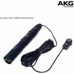 AKG Pro Audio C411 PP High-Performance Miniature Condenser Vibration Pickup for Stringed Instruments with MPAV Standard XLR Connector