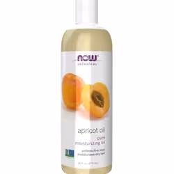 NOW Foods Solutions Apricot Kernel Oil Hair Moisturizer Rejuvenating Skin Oil Softens Fine Lines 16Ounce