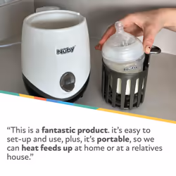 Natural Touch Electric Bottle and Food Warmer, White