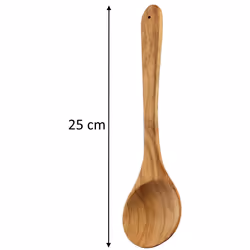 cilio Olivewood Soup Spoon, 10-Inch