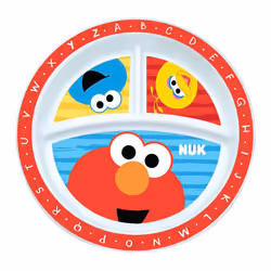 NUK Sesame Street Plate 1 Count Pack of 1