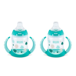 NUK Learner Sippy Cup  Blue dinosaurs  5 Ounce Pack of 2