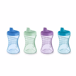 NUK Gerber GraduatesFun Grips Hard Spout Sippy Cups (Assorted  4-Pack)  10 ounces