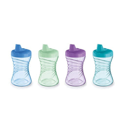NUK Gerber GraduatesFun Grips Hard Spout Sippy Cups (Assorted  4-Pack)  10 ounces
