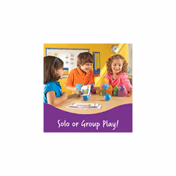 Learning Resources Mental Blox Critical Thinking Game  Homeschool  20 Blocks  40 Activity Cards  Ages 5+ Multicolor