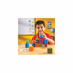 Learning Resources Mental Blox Critical Thinking Game  Homeschool  20 Blocks  40 Activity Cards  Ages 5+ Multicolor