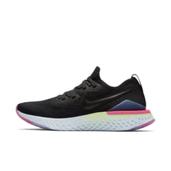 Nike Epic React Flyknit 2 athletic shoes Female Black, White