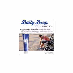 doTERRA Deep Blue Rub - Sore Muscle & Joint Rub, Soothing Cream - Massage Gel, 120ml