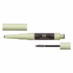 Pixi Natural Brow Duo  Soft Black Precision Pencil  Tinted Gel Waterproof Brow Shaper for AllDay Hold ParabenFree 02oz