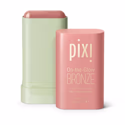 Pixi On-the-Glow Bronze - WarmGlow Hydrating Tinted Moisture Bronzer Stick with Ginseng Aloe Vera & Fruit Extracts For Che ...