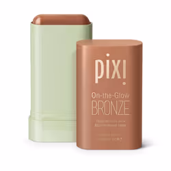 Pixi On-the-Glow Bronze - RichGlow Hydrating Tinted Moisture Bronzer Stick with Ginseng Aloe Vera & Fruit Extracts For Che ...