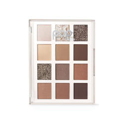 POP Beauty LIGHTSHOW PALETTE | BASIC - Eyeshadow Palette  12 Shades  Complementary Colours  Multi-Textured  Richly-Pigmented | Matte  Metallic  Satin