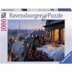 Ravensburger Paris Balcony 1000 Piece Jigsaw Puzzle for Adults - Every piece is unique Softclick technology Means Pieces Fit ...