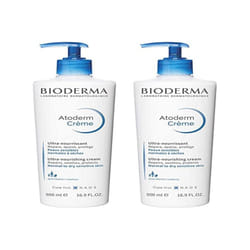 Atoderm CrÃ¨me Sans Parfum lot de 2 x 500ml Bioderma