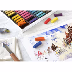 Faber-Castell Creative Studio Soft Pastels - Box of 12