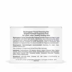 NEUTROGENA Original Formula Facial Bar, Fragrance Free 3.5 oz.
