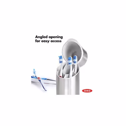 Good Grips Stainless Steel Toothbrush Organizer 9.75 Inch