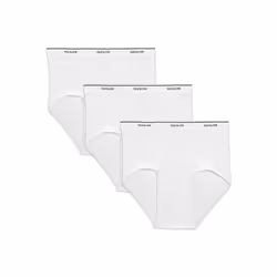 Fruit of the Loom mens Big and Tall Tag-free Underwear & Undershirts Briefs  Big Man - White Brief 3 Pack  XX-Large US