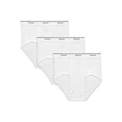 Fruit of the Loom mens Big and Tall Tag-free Underwear & Undershirts Briefs  Big Man - White Brief 3 Pack  XX-Large US