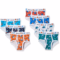 Fruit of the Loom boys Tag Free Cotton briefs underwear Toddler 7 Pack Days Week 2-3T US