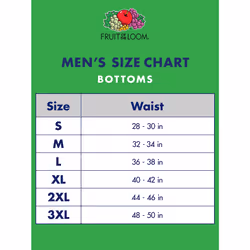 Fruit of the Loom Men's No Ride Up Boxer Brief  Assorted (Covered Waistband) 5-Pack  Large