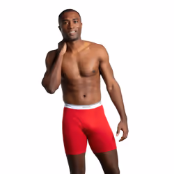 Fruit of the Loom Men's Active Cotton Blend Lightweight Boxer Briefs  Assorted Colors (8 Pack)  Large