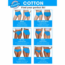 Fruit of the Loom womens Eversoft Cotton (Regular & Plus Size) briefs underwear  Hi Cut - 6 Pack Assorted Colors  10 US