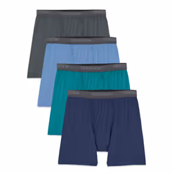 Fruit of the Loom Men's Microfiber (Size XXL) Boxer Brief-4 Pack-Assorted Colors XX-Large