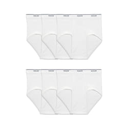 Fruit of the Loom mens Tag-free Cotton Briefs Underwear  Big Man - 6 Pack White  XX-Large US