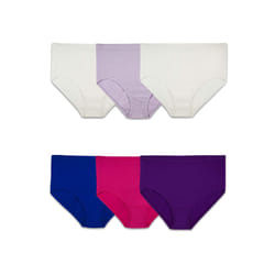 Fruit of the Loom Women's Underwear Breathable Panties Regular & Plus  Plus Size Brief-Cotton Mesh-6 Pack  10