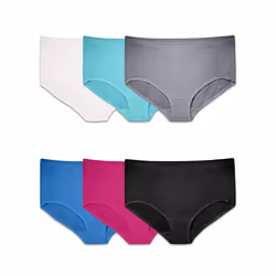 Fruit Of The Loom Womens Fit For Me Plus Size Underwear Designed To Your Curves Briefs Brief - Breathable Micro Mesh - Asso ...