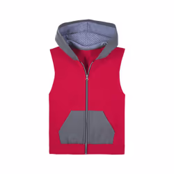 Fruit of the Loom boys Fleece & Sweatpants Vest Vest - True Red X-La
