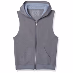 Fruit of the Loom boys Fleece & Sweatpants Vest Vest - Charcoal Heath