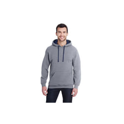 Adult Sofspun Striped Hooded Sweatshirt - MIDNIgHT STRIPE - XL(D0102H7MVHJ)
