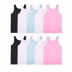 Fruit of the Loom girls Undershirts Camis & Tanks Camisole  Tank - 10 Pack Assorted  Small US
