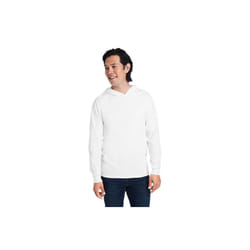 Mens HD cottonJersey Hooded T-Shirt - SAFETY ORANgE - S(D0102H7MS6J)