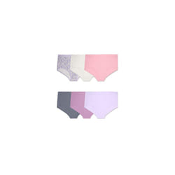 Fruit Of The Loom Womens Fit For Me Plus Size Underwear  Designed To Your Curves  Brief - Microfiber - Assorted  13 Plus