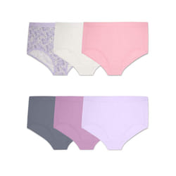 Fruit Of The Loom Womens Fit For Me Plus Size Underwear  Designed To Your Curves  Brief - Microfiber - Assorted  10 Plus
