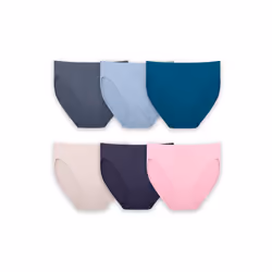 Fruit of the Loom Women's Breathable Underwear Moisture Wicking Keeps You Cool & Comfortable Available in Plus Size Micro ...