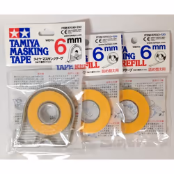 6mm Masking Tape with 2pcs Refill
