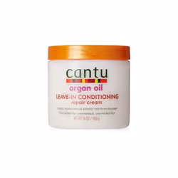 Cantu Argan Oil Leave-In Conditioning Repair Cream, 16 Ounce