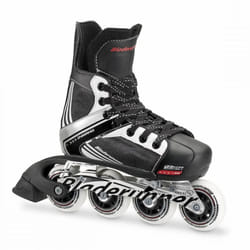 Bladerunner by Rollerblade Dynamo Jr Size Adjustable Hockey Inline Skate  Black and Red  Inline Skates   Size 4 - 7