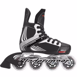 Bladerunner by Rollerblade Dynamo Jr Size Adjustable Hockey Inline Skate  Black and Red  Inline Skates   Size 4 - 7
