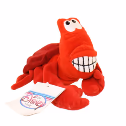 Disney Exclusive Little Mermaid Mini Bean Bag Plush - SEBASTIAN the Cr