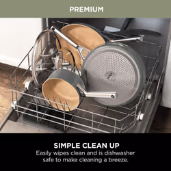 Ninja Extended Life 28 cm Ceramic Frying Pan Non-Stick No PFAs PFOAs Lead or Cadmium Stainless Steel Handle Induction Compatible