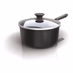 Ninja Classic Cookware 20cm Saucepan Non-Stick Long Lasting Aluminium Saucepan Induction Compatible Oven Safe to 180°C Glas ...